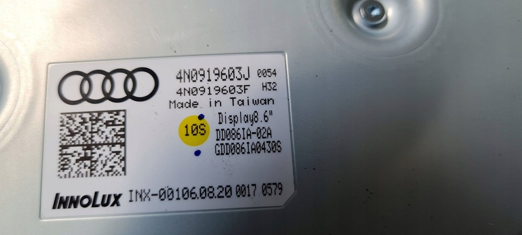 фото №11, Sq8 4m rsq8 q8 дисплей екран монітор 4n0919603j sq7 4m q7