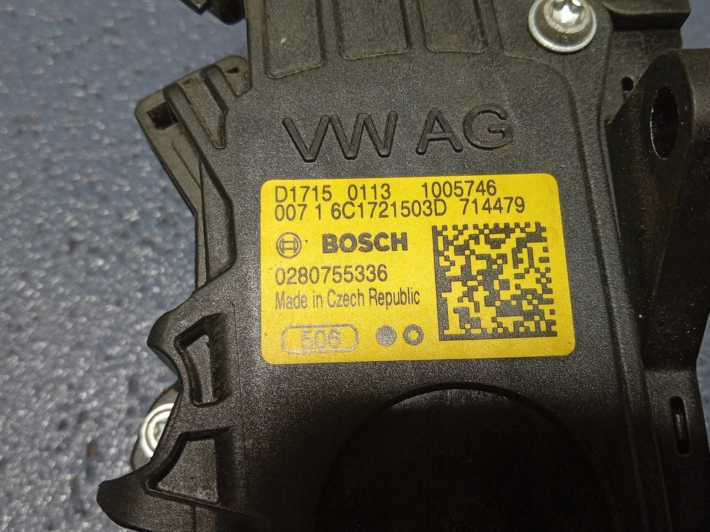 фото №6, Skoda rapid педаль газу 6c1721503d