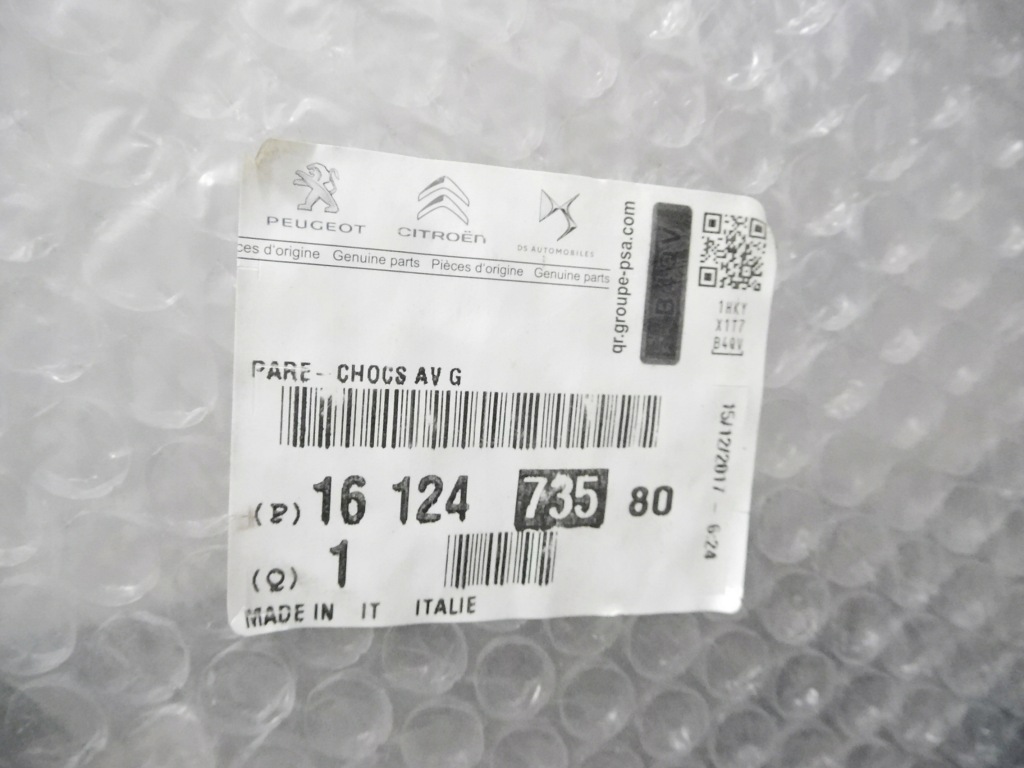 Бампер передній ліва кутик jumper 3 1612473580 Оригінал