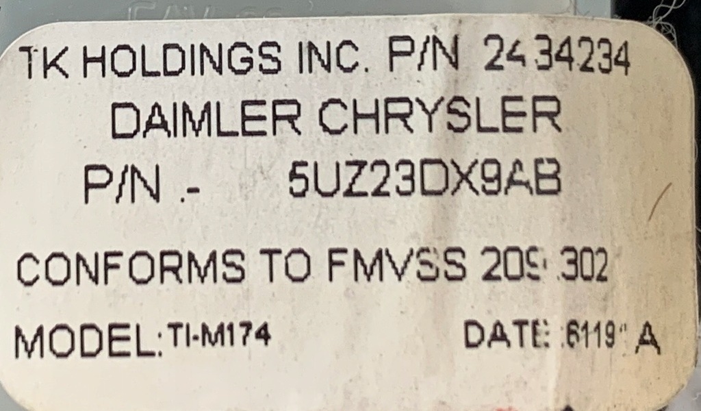 фото №9, Challenger 15- pas безпеки задня 5uz23dx9ab