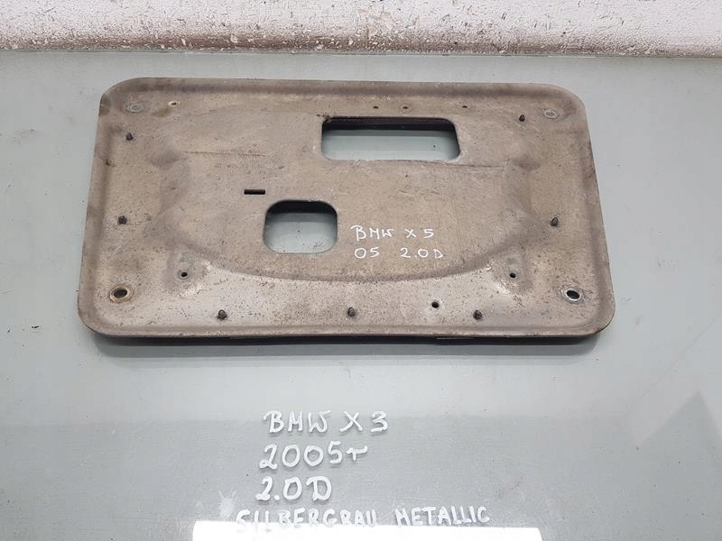 фото №1, Плита защита двигателя bmw x3 e83 2.0 d