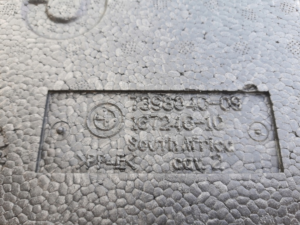 фото №7, Вкладыш пенополистирол пол перед левый bmw x3 g01