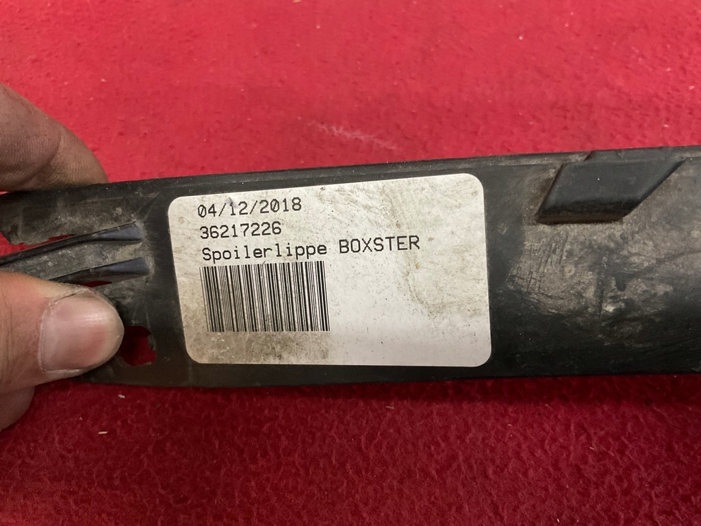 фото №8, Оригінальний номер porsche молдинг спойлер чорний матовий porsche 718 cayman 982807110a оригінал
