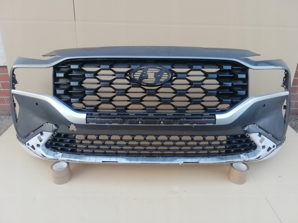 фото №1, Hyundai santa fe iv lift 20- бампер передний super hit