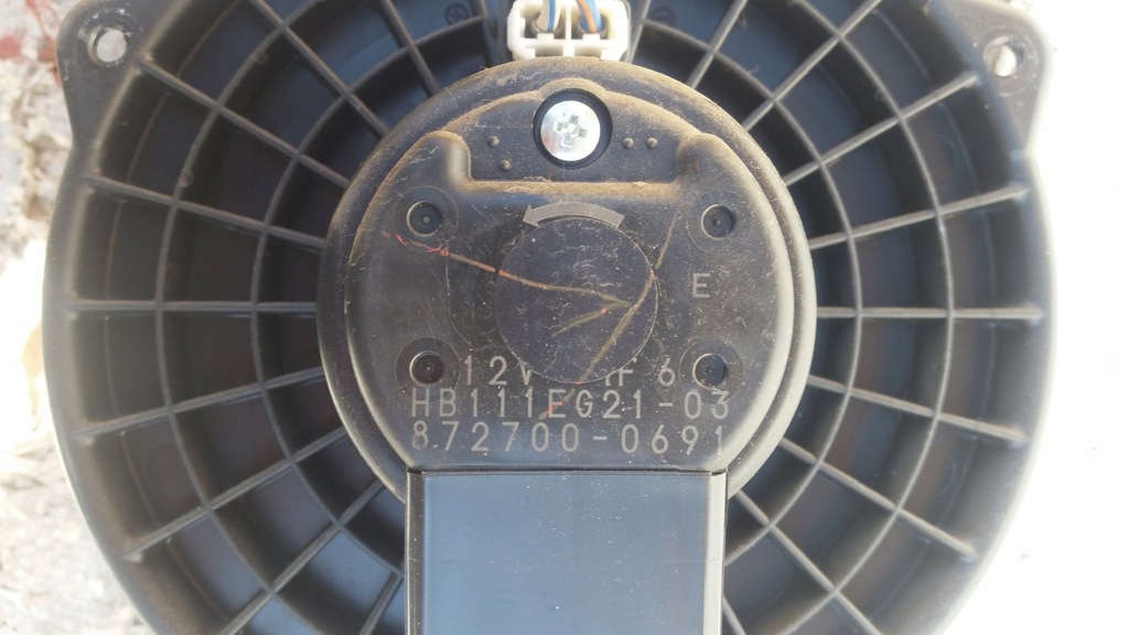 фото №2, Mazda 2 вентилятор воздуходувка