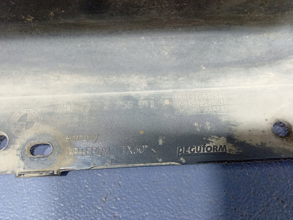 фото №13, Bmw 3 f30 f31 молдинг накладка порог левая 7256911 a89