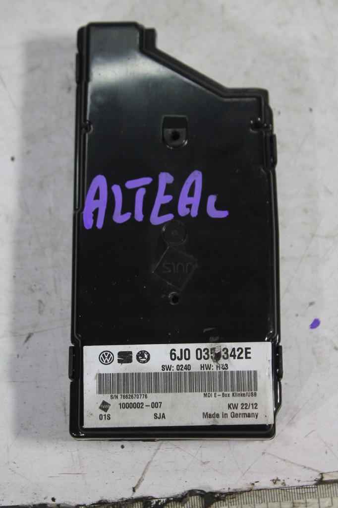 фото №1, Модуль інтерфейс 6j0035342e seat altea 09-15