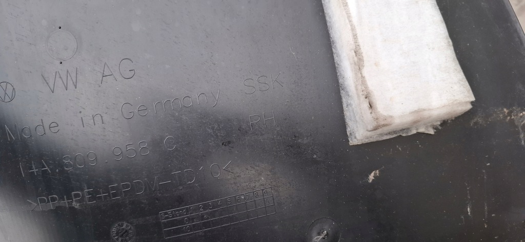 Vw id7 id.7 aero 14a 2022- подкрылок правый  перед 14a809958c Киев