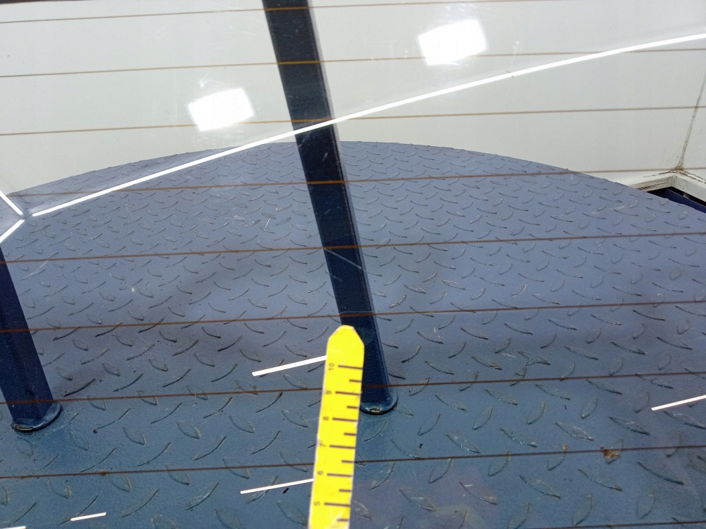 фото №5, Citroen c3 pluriel 03- крышка багажника стекло задняя задняя