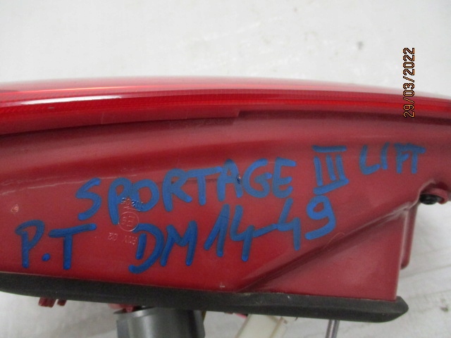 фото №9, Kia sportage iii lift лампа права w кришка