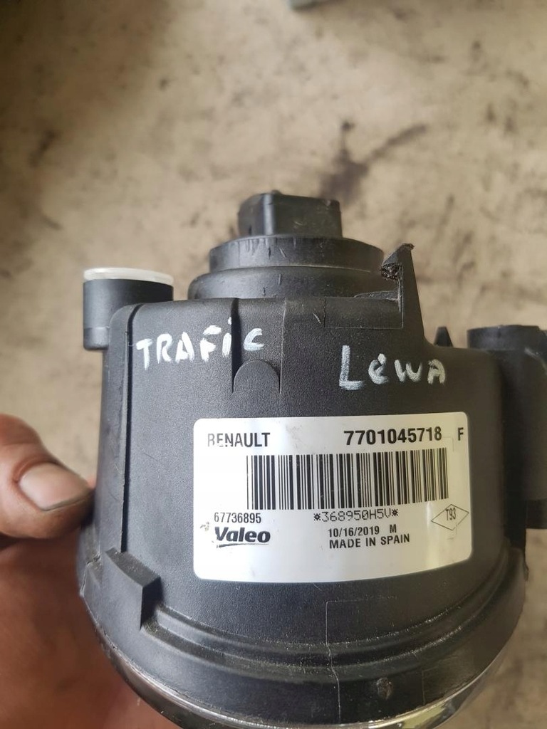 фото №2, Противотуманная фара renault trafic ii 7701045718f