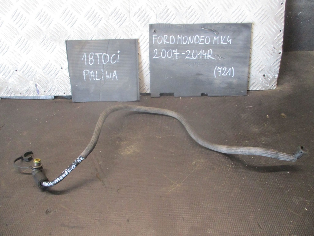 фото №1, Шланг трубка топлива ford mondeo mk 4 07-10r. 1.8tdci