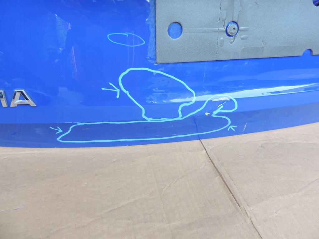 фото №8, Skoda fabia iv 6ve 2021 2022 2023 задняя крышка багажника