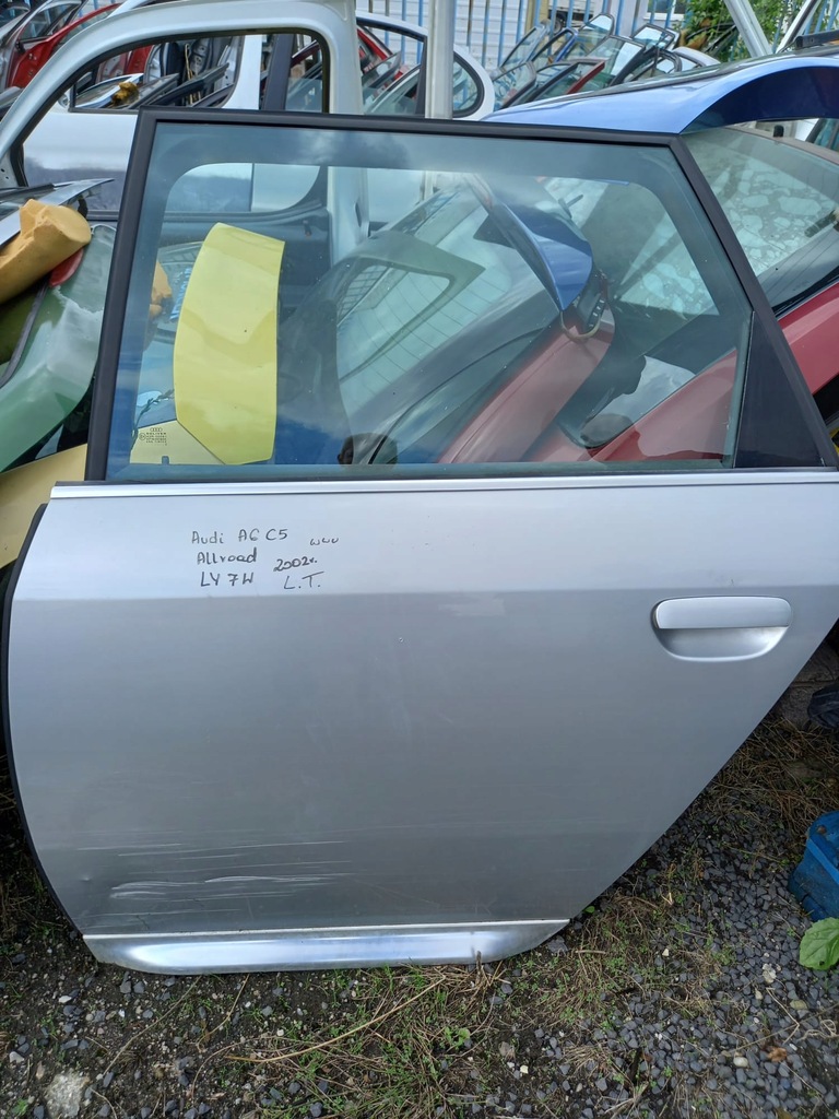 фото №10, Дверь левый правый задняя audi a6 c5 allroad 02r. ly7w