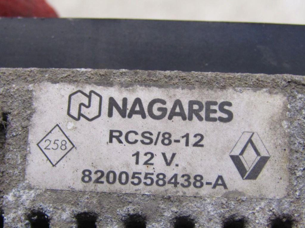 фото №5, Реле свічка розжарювання 1.6 dci nissan x-trail t32 8200558438