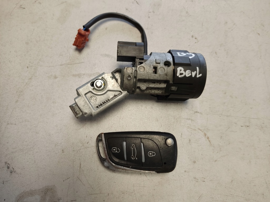фото №6, Замок запалювання з ключ citroen berlingo b9 partner