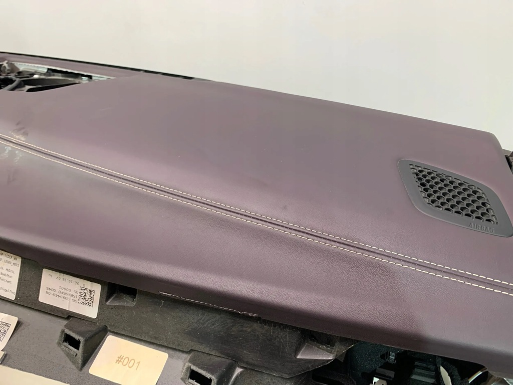 фото №6, Bmw 7 g11 g12 панель приладів приладова консоль nappa viola