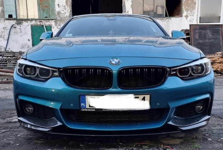 фото №3, Накладка бампера спліттер bmw f32 f36 карбон