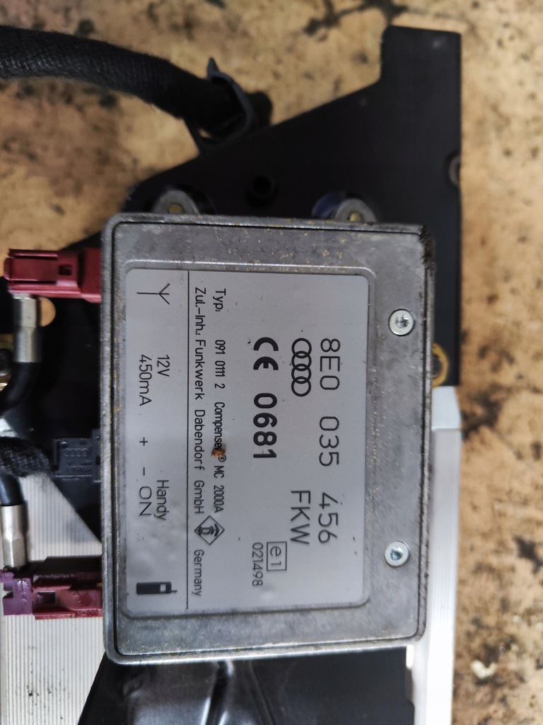 фото №1, Audi a4 b6 модуль блок керування 8e0035456