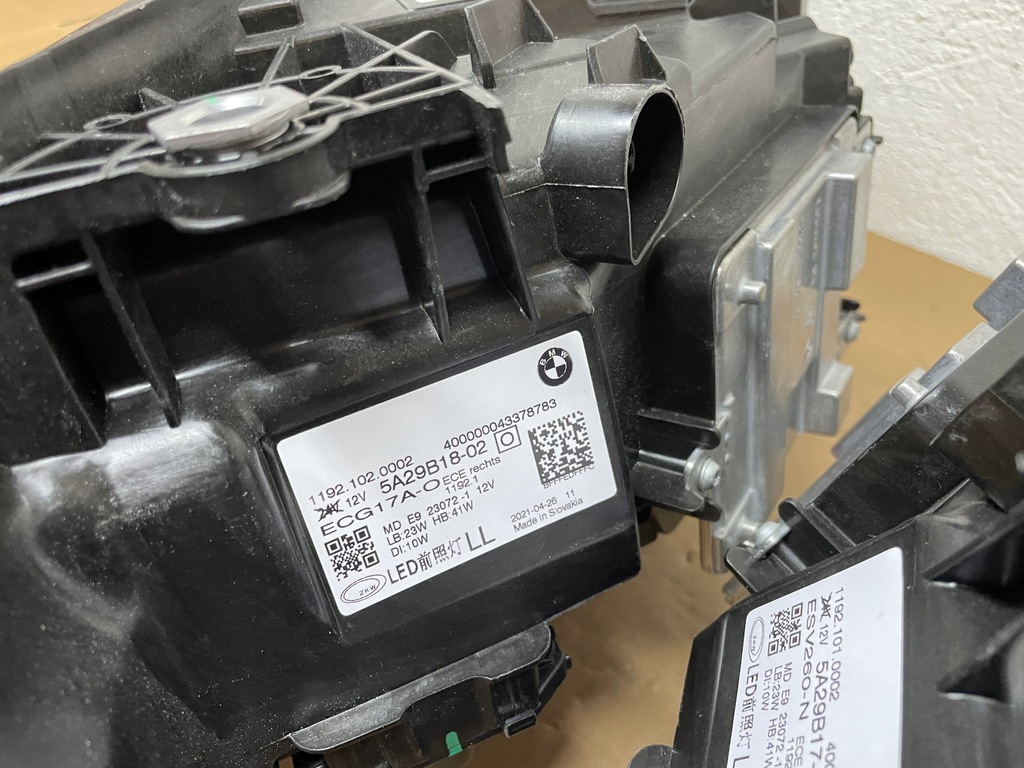 фото №16, Лампы левая правая bmw 4 g22 full led black edition тёмные 5a29b18 5a29b17