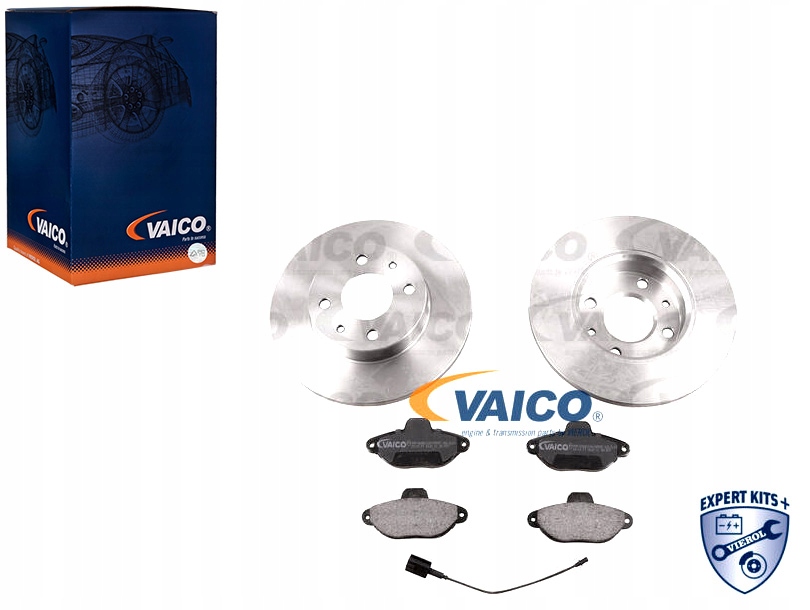 Тормозные диски тормозные + тормозные колодки, набор vaico v24-1174 Доставка