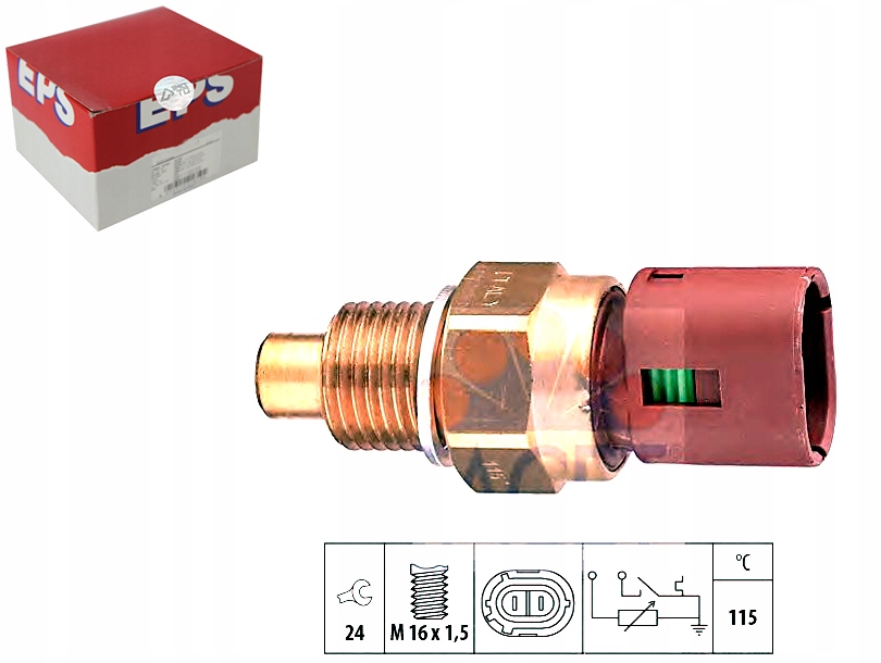 фото №1, Датчик температури рідина радіатора facet 77008052