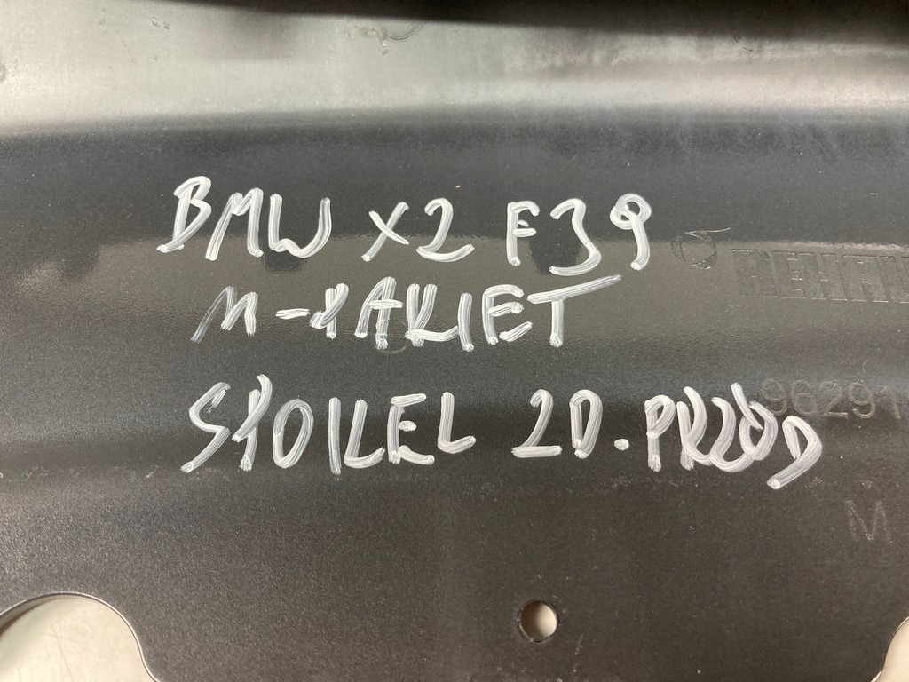 фото №14, Накладка спойлер бампера передний bmw x2 f39 m-pakiet