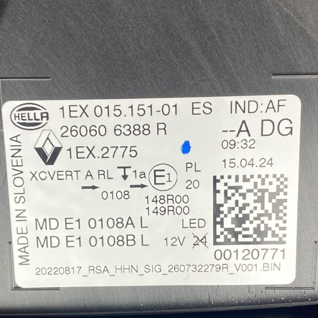 фото №15, Фара лівий перед full led renault austral 260606388r новий оригінальний