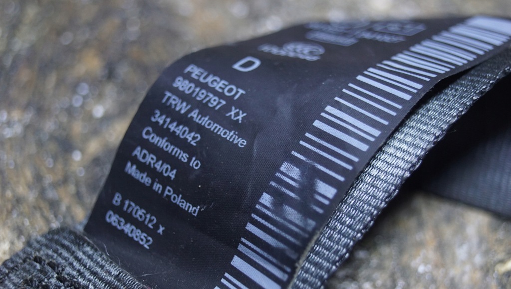 фото №5, Peugeot 5008 pas безопасности правый перед