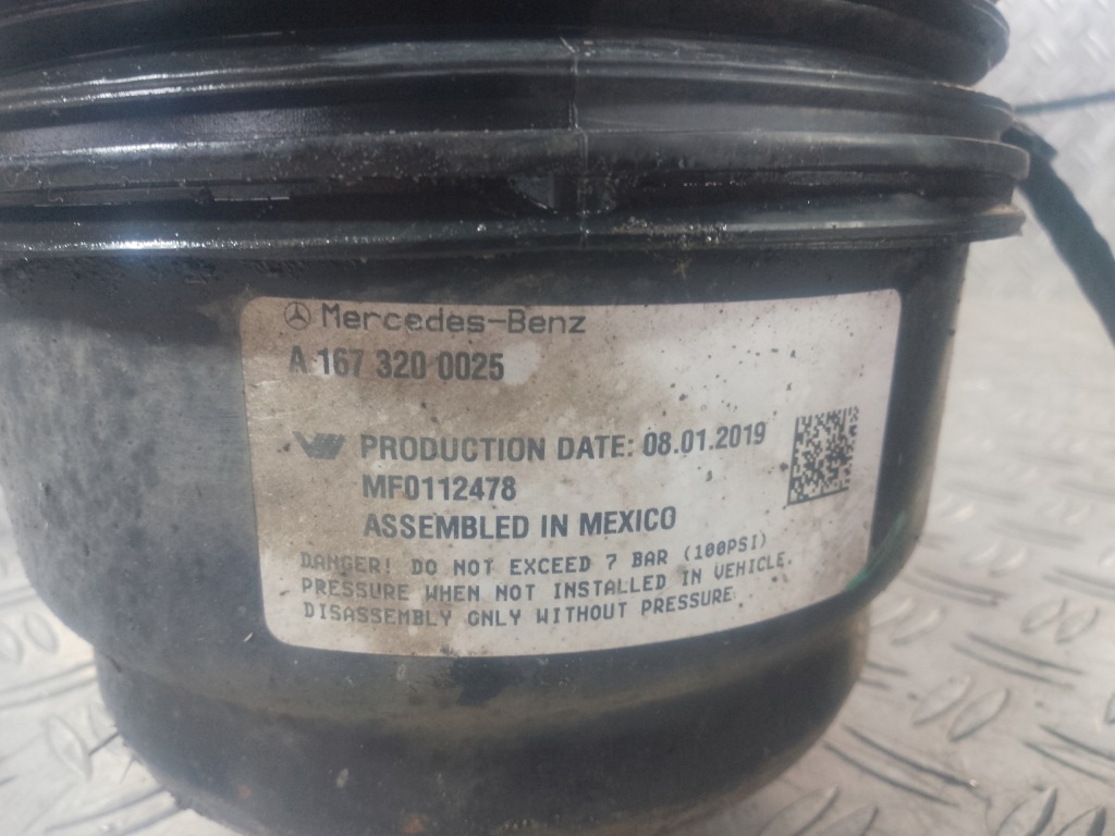 Mercedes gle w167 19- подушка пневмоподушка подвеска задний  l/p компьютер 2.0 cdi Недорого