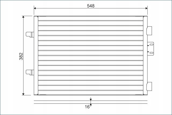 фото №2, Радіатор кондиціонер renault thalia symbol 99-08 1.5 dci d