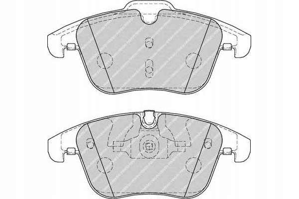 фото №1, Ferodo тормозные колодки тормозные jaguar s-type xf xf sportb