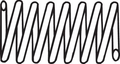 фото №2, Пружина трубы выпускной 251-026 bosal