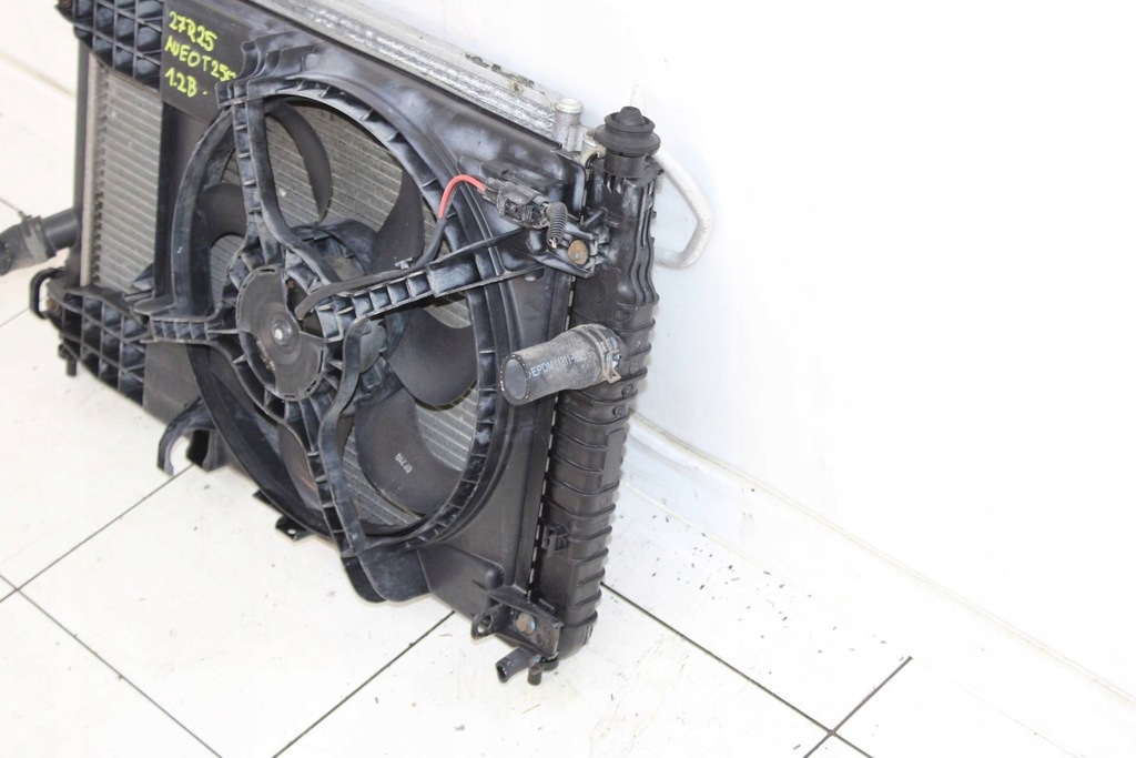 фото №6, Chevrolet aveo ii t250 2007r- 1.2 b радиатор wody вентилятор
