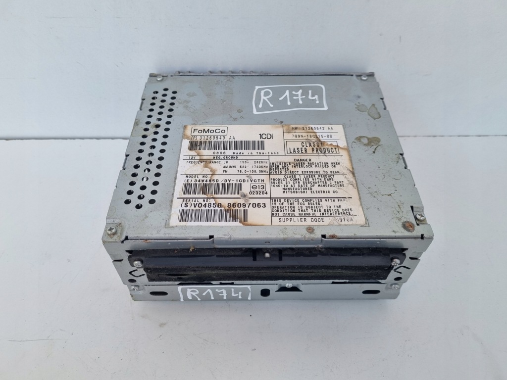 фото №1, Volvo xc70 v70 iii s80 ii радиопроигрыватель радио cd 31260540 31260540aa