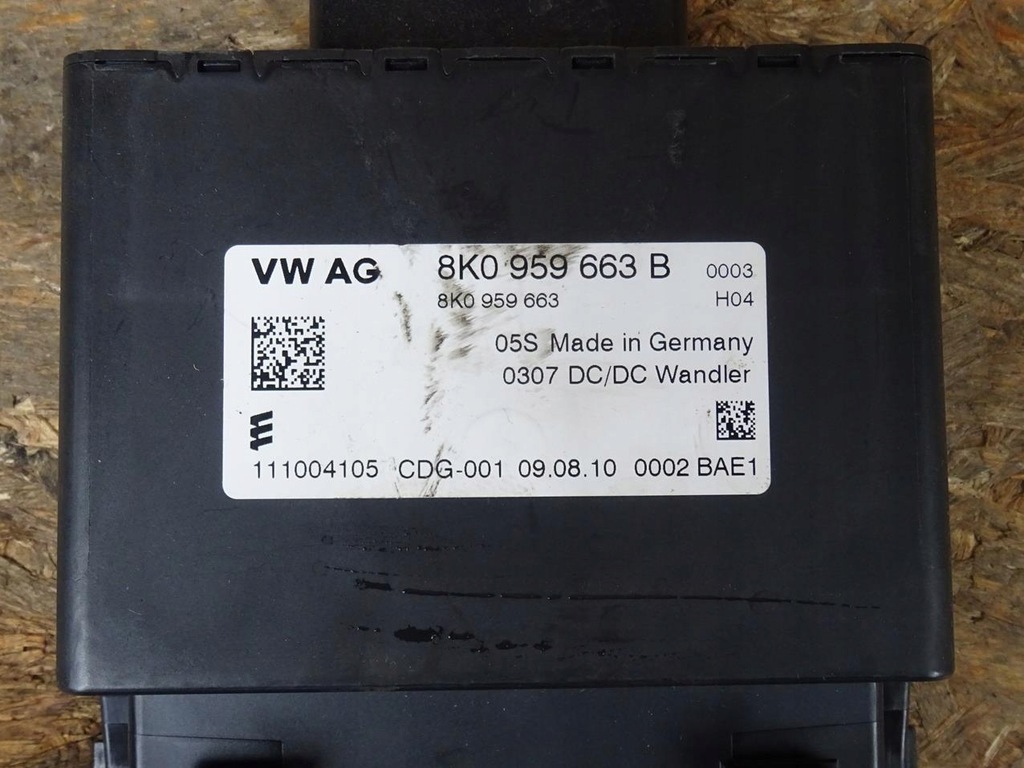 фото №11, Audi rsq3 q3 8u a4 b8 8k стабілізатор напруги 8k0959663b