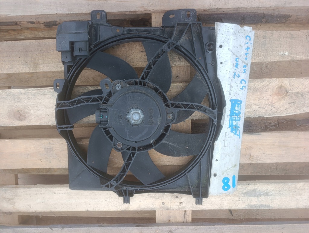 фото №1, Peugeot 207 cc lift 10r вентилятор радиатора m143131