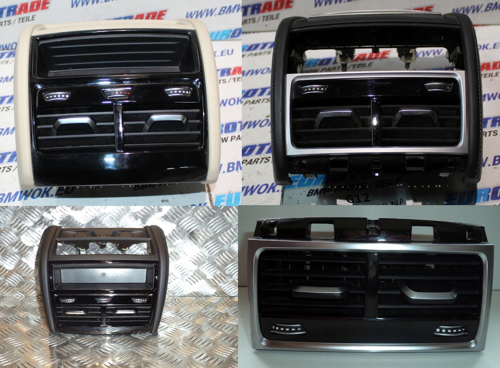 фото №1, Bmw 7 g11 g12 решётка обдув задняя задняя разные