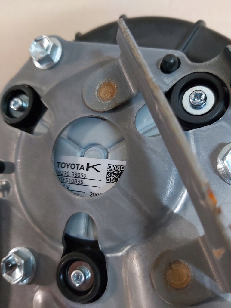 фото №4, Toyota rav4 v вентилятор акумулятора повітродувка lexus