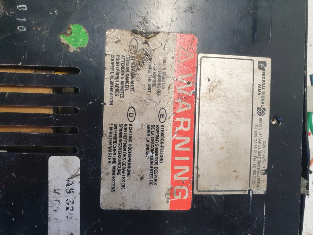 фото №4, Генератор сирена as-320 скорая помощь renault master ii