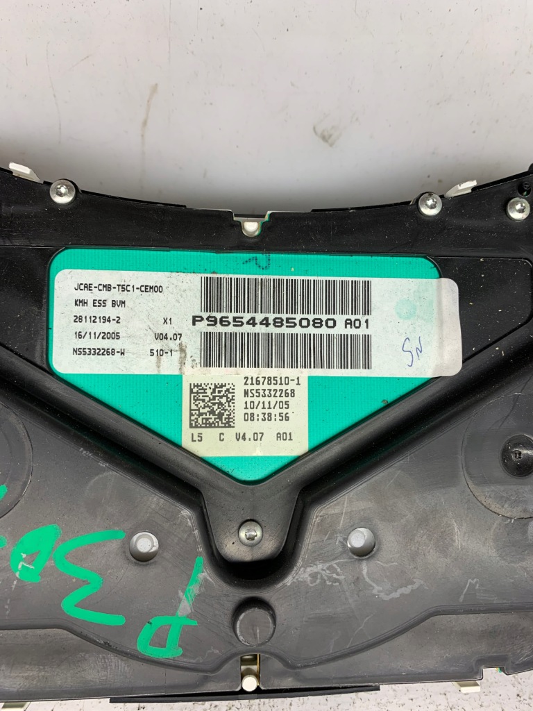 фото №5, Лічильник приладова панель p9654485080 psa