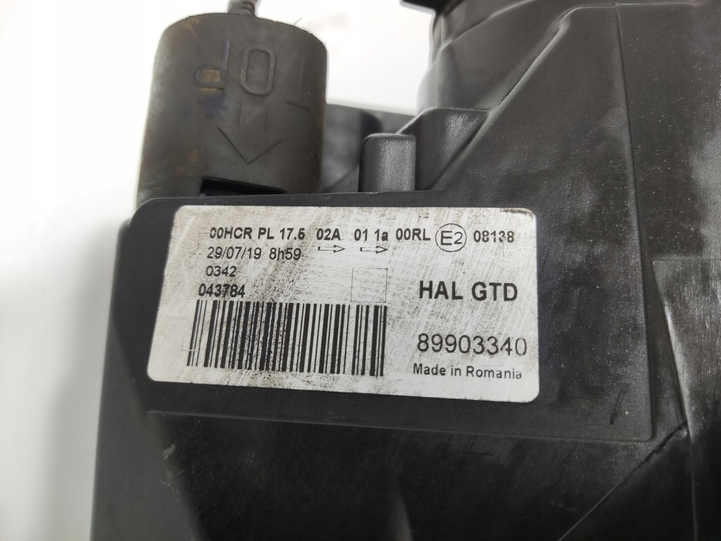 фото №13, Лампа левая левый перед передняя peugeot 3008 i 89903340 2009-2012 europa