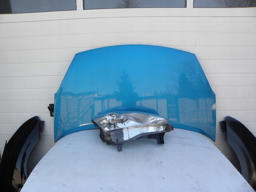 фото №6, Peugeot partner lift 2013 rok капот ,бампер, лампа