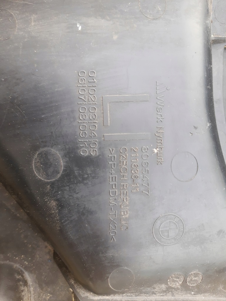 фото №11, Bmw x1 f48 левый направляющая кронштейн противотуманной фары перед