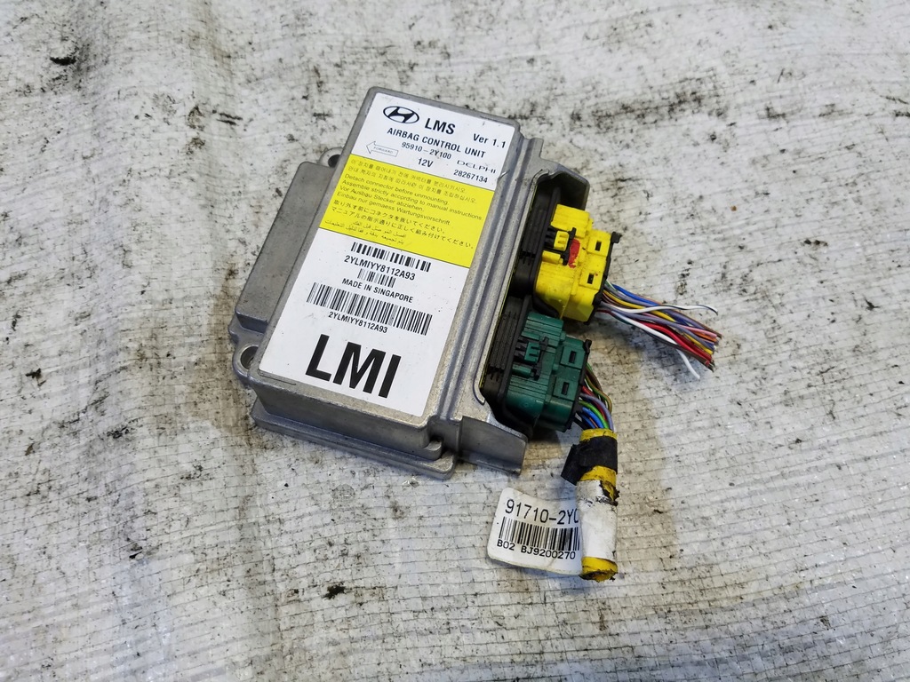 фото №1, Датчик подушек подушка безопасности hyundai ix35 95910-2y100