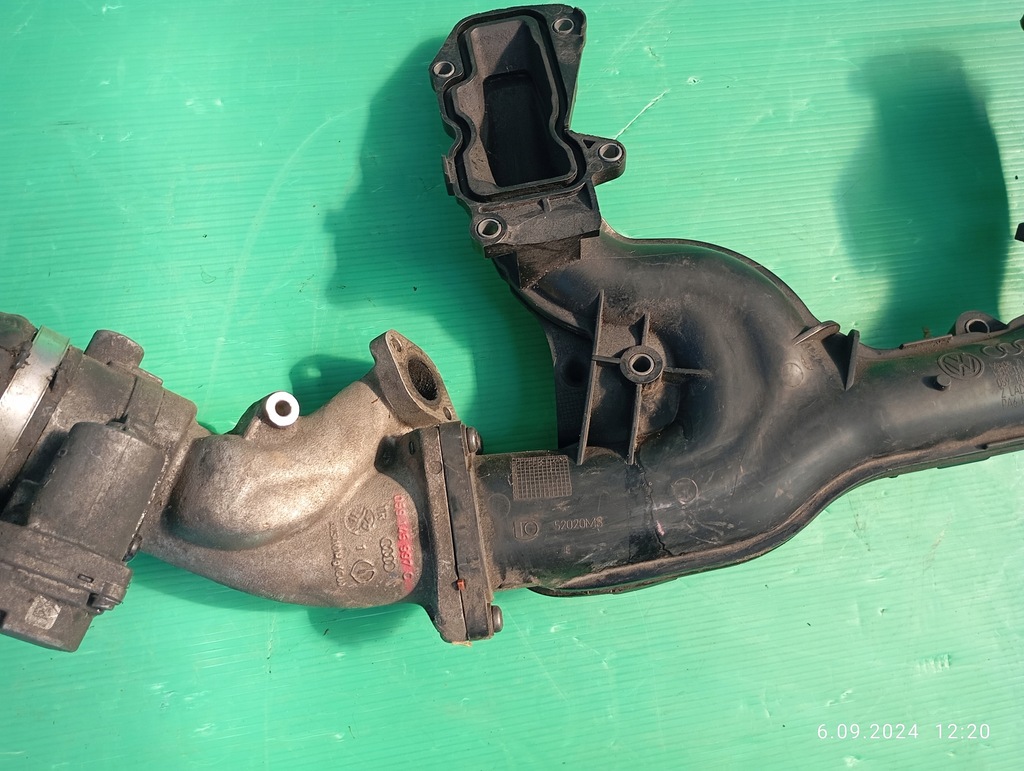 фото №2, Vw audi 3.0 tdi колектор всмоктуючий труба 059145762