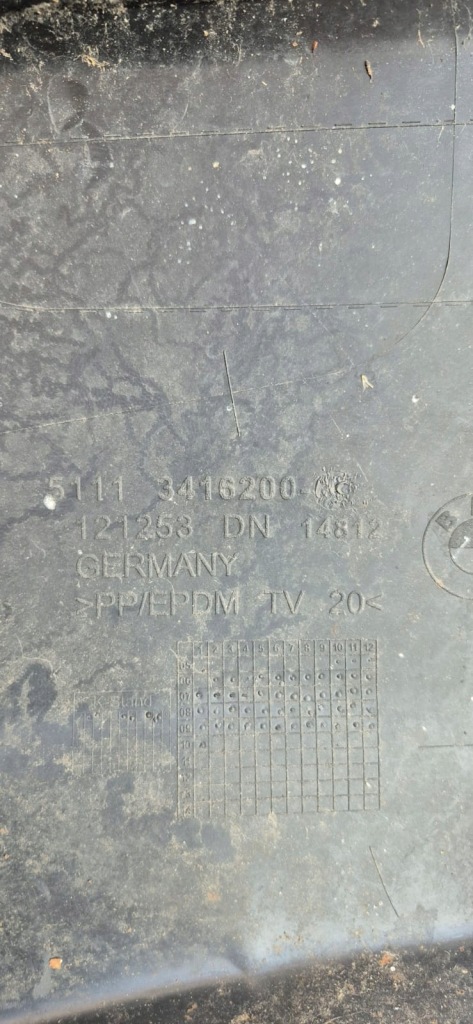 Bmw x3 e83 lift 06- бампер перед передний 3416200 spr pdc Недорого