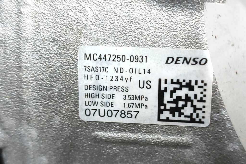 фото №6, Honda odyssey rl6 кондиціонер насос a/c mc447250-0931 3.50 бензин 209kw