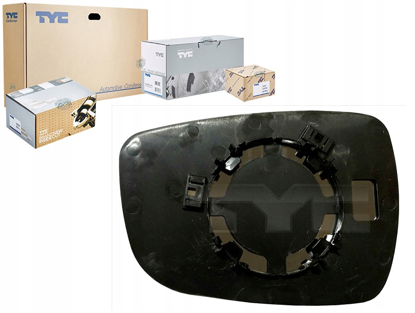 фото №1, Tyc 313-0080-1 стекло зеркало, зеркало наружное