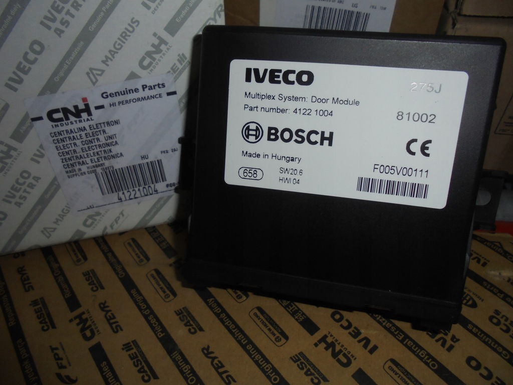 фото №1, Блок управления дверь iveco stralis trakker 41221004